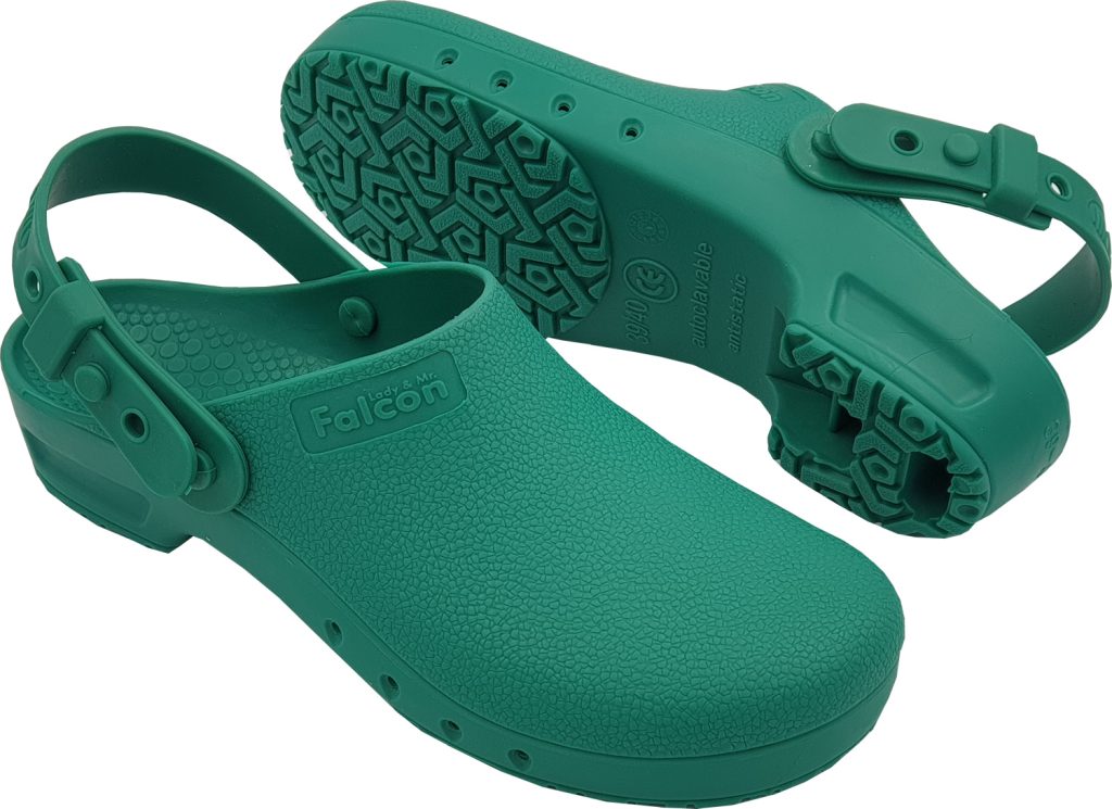 Ameliyathane Terliği Yeşil Atkılı