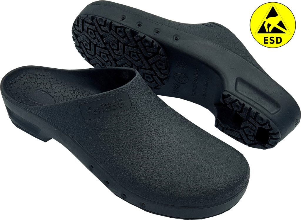 ESD Antistatik Terlik Siyah